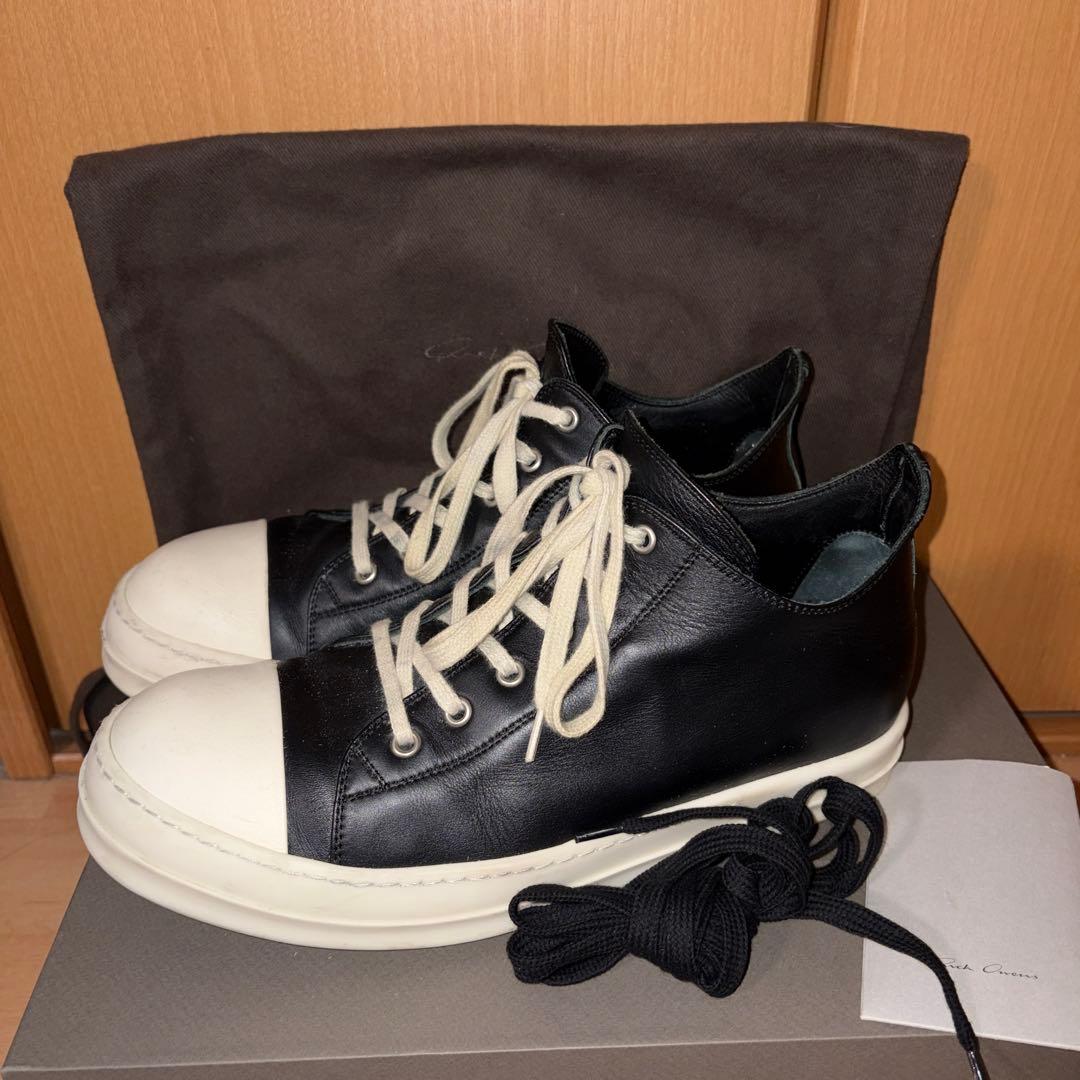 確実正規品　Rick owens LPO LOW SNEAKS 42 リック