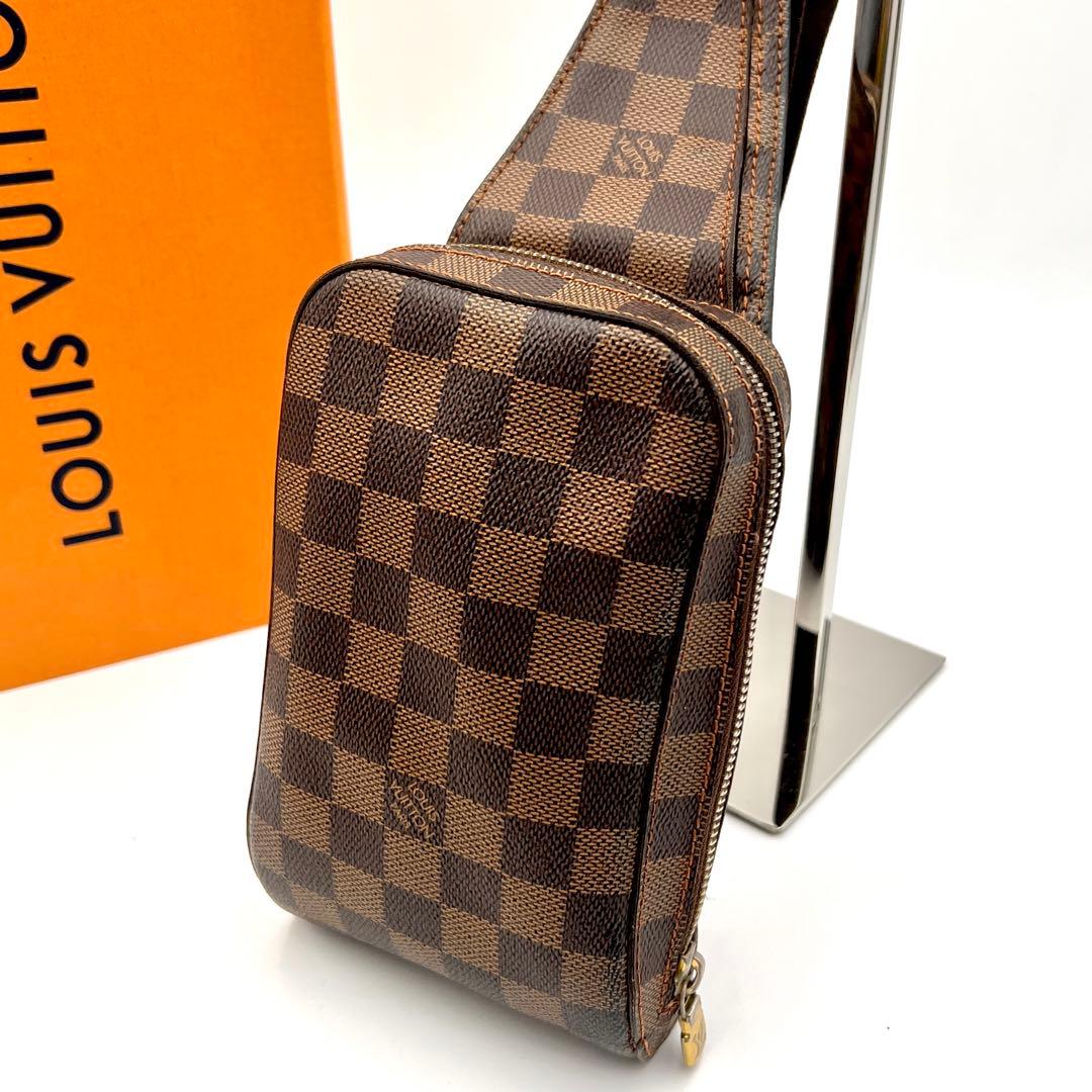 【専用】ルイヴィトン ダミエ ジェロニモス ショルダーバッグ ボディバッグ　茶色