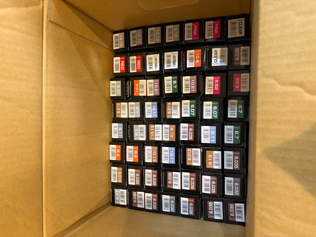 ロレアルイノアカラーリング剤 多色セット