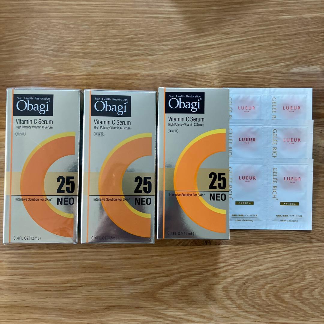 Obagi オバジ C25セラム ネオ 12ml 美容液 x3本セット新品未使用