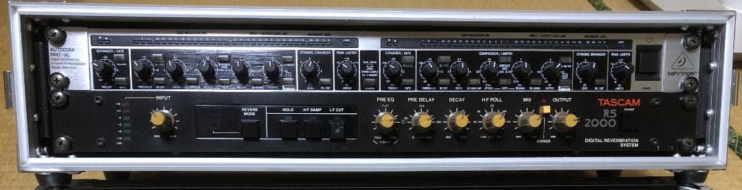 コンプレッサー、リバーブセット