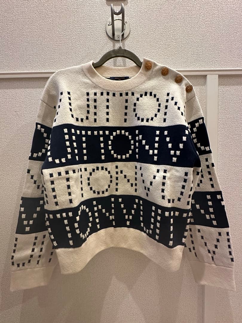 d*g様 Louis Vuitton ❤️オーバーサイズ ウール ニット セータ