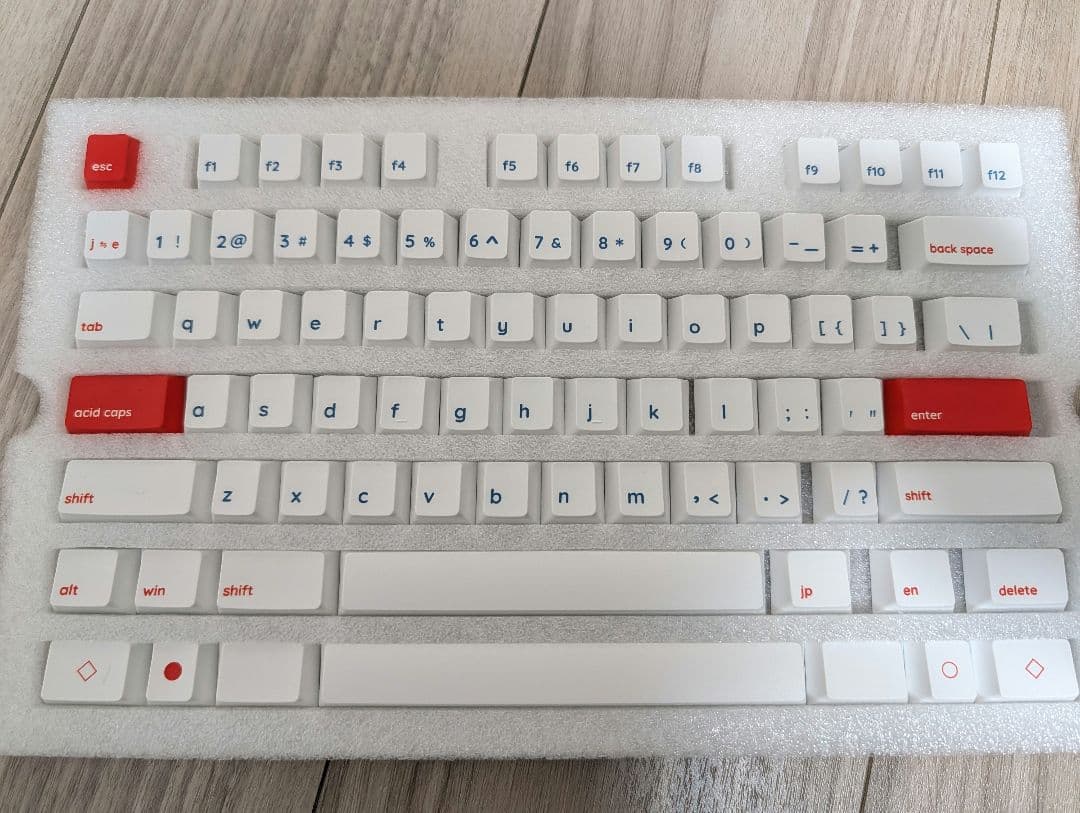 Acid Caps Soap Bubble キーキャップ