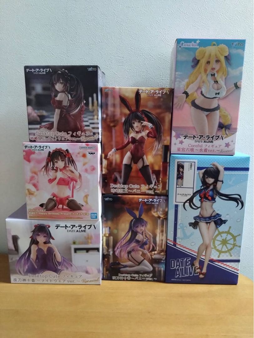 デート・ア・ライブフィギュア 時崎狂三 夜刀神十香 星宮六喰