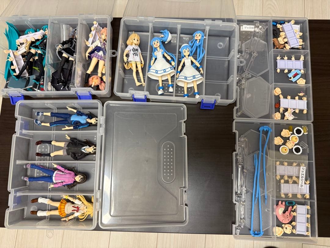 figma 11体セット イカ娘 島村卯月 渋谷凛 双葉杏 城ヶ崎美嘉 莉嘉 等