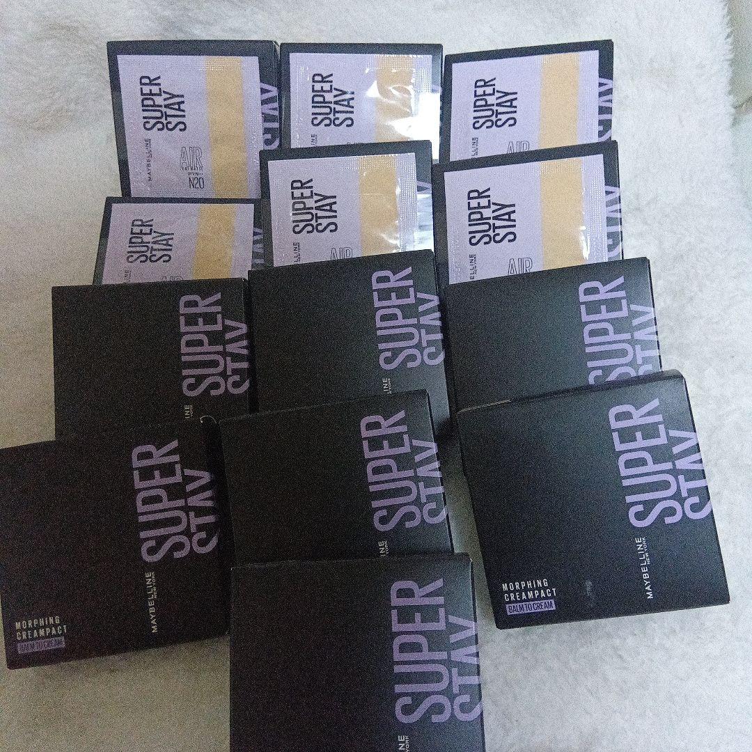 Maybelline クリームファンデーション12点セット