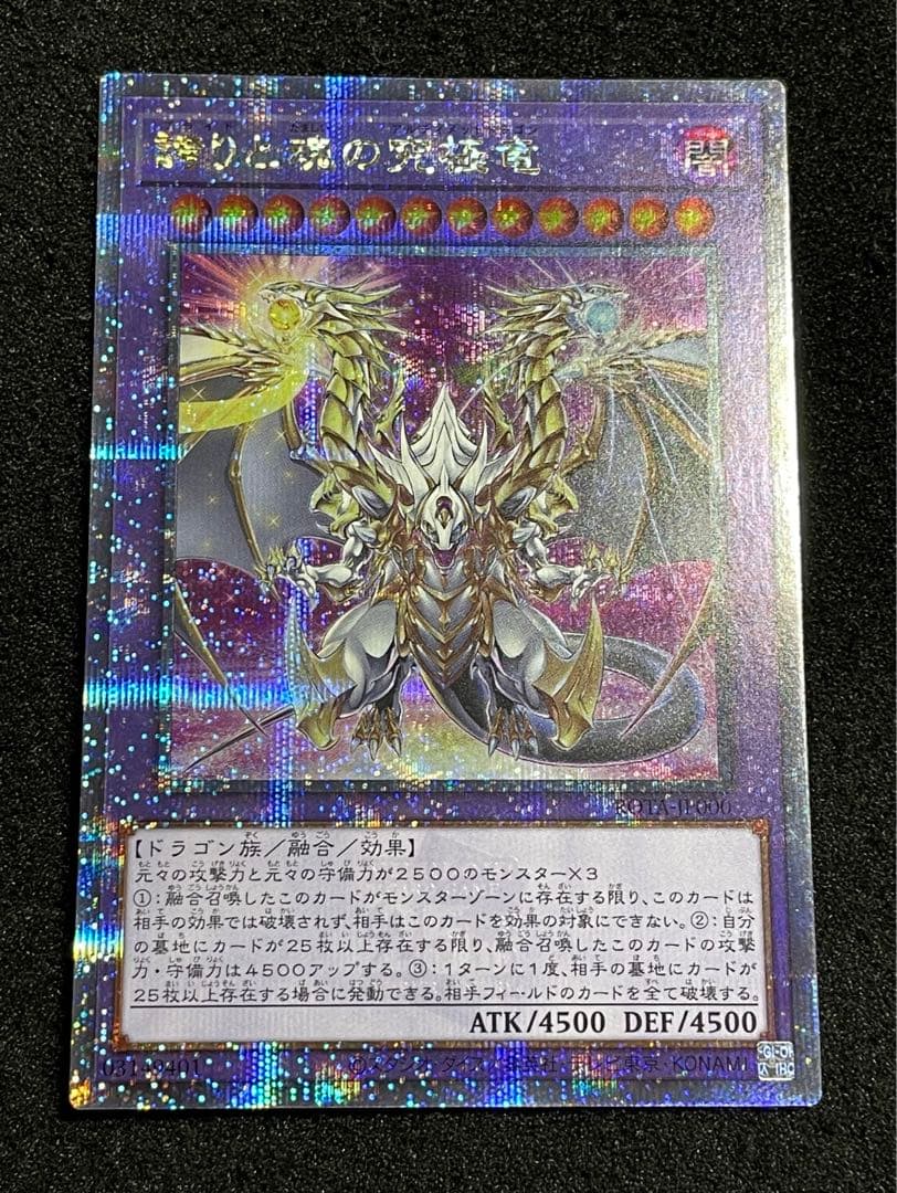 【状態A−】誇りと魂の究極竜　25th クオシク　日版　ROTA