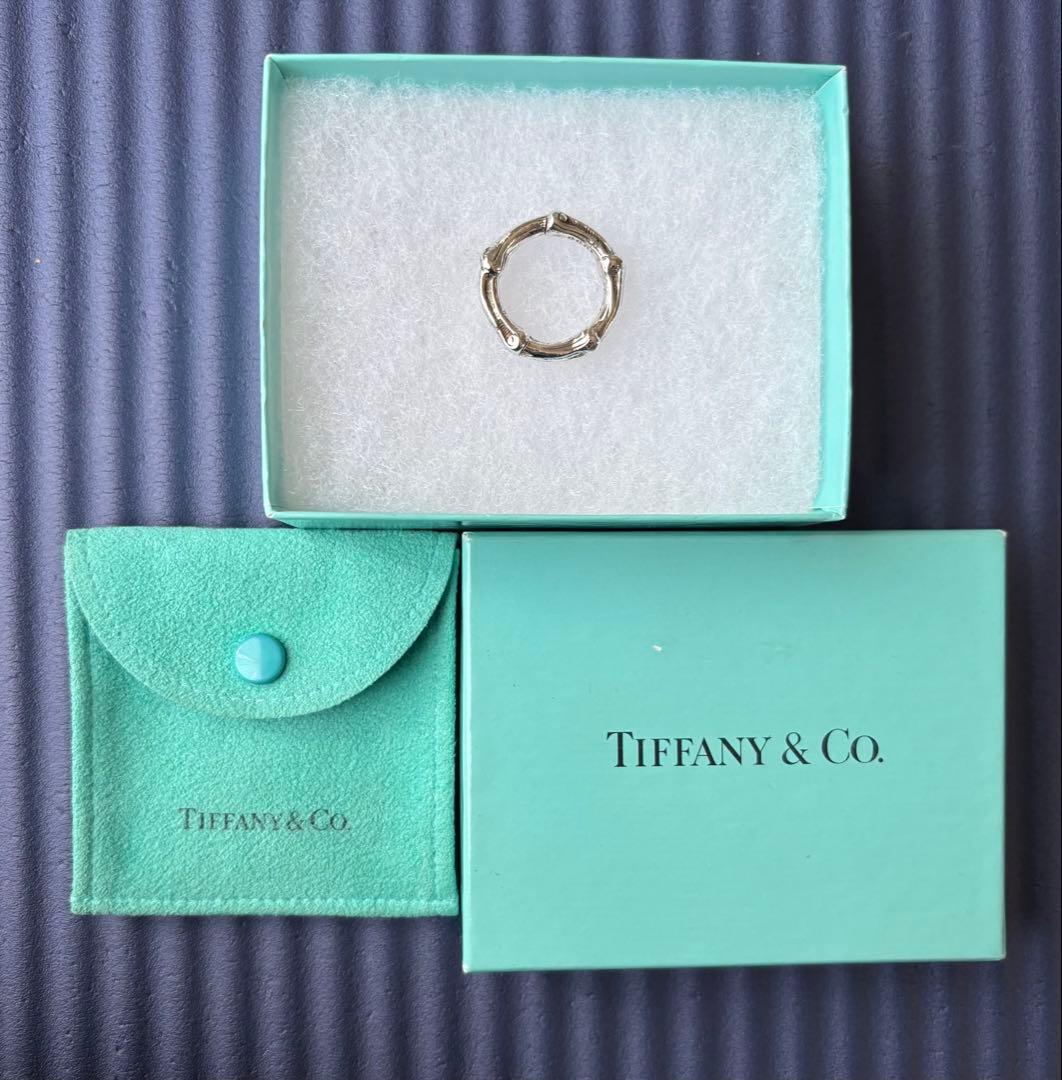 Tiffany & Co. 1996年製バンブーリング10号 TIFFANY ティファニー バンブーリング 指輪 1996 シルバー 925 約10号