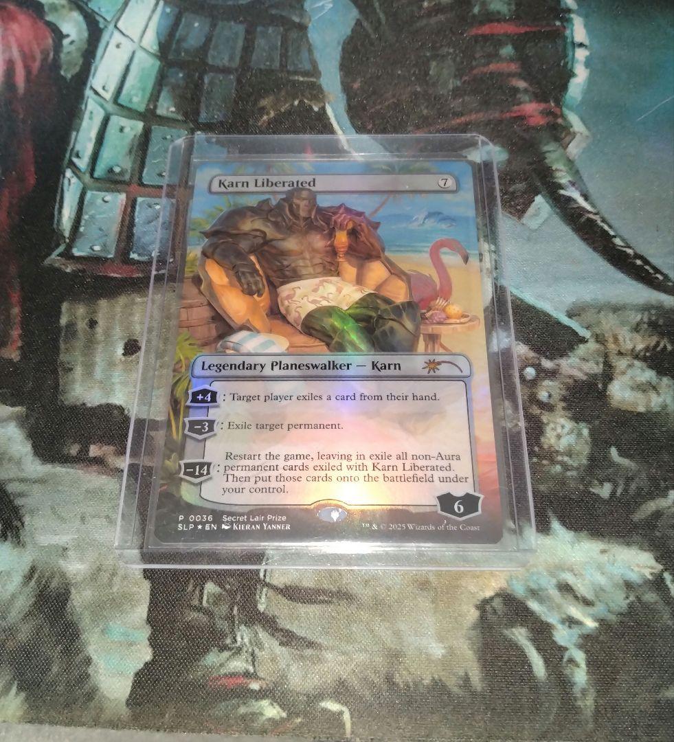 解放された者、カーン　PTプロモ　foil