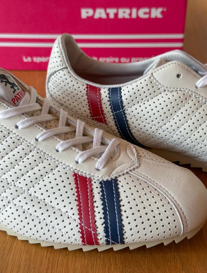 PATRICK P.SULLY-L パトリック パンチング シュリー 本革 42