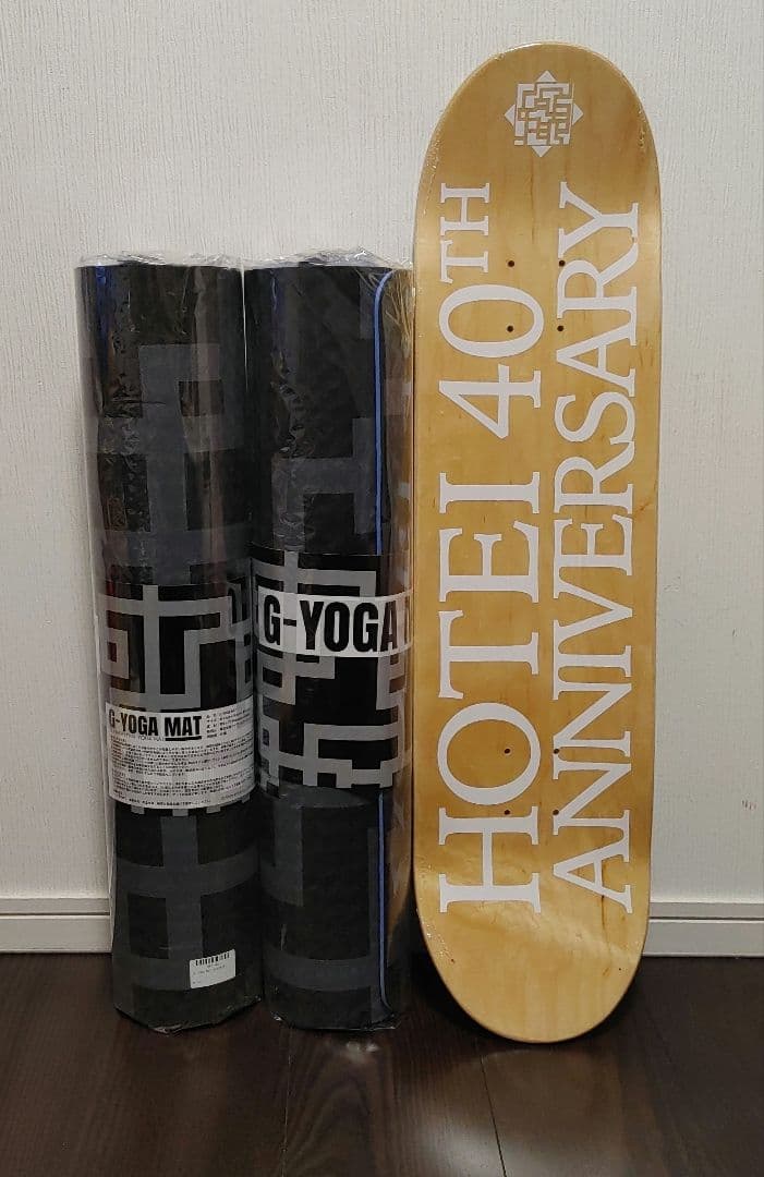 布袋寅泰　スケートボード　ヨガマット　GUITARHYTHM 布袋寅泰スケートボードヨガマットGUITARHYTHM