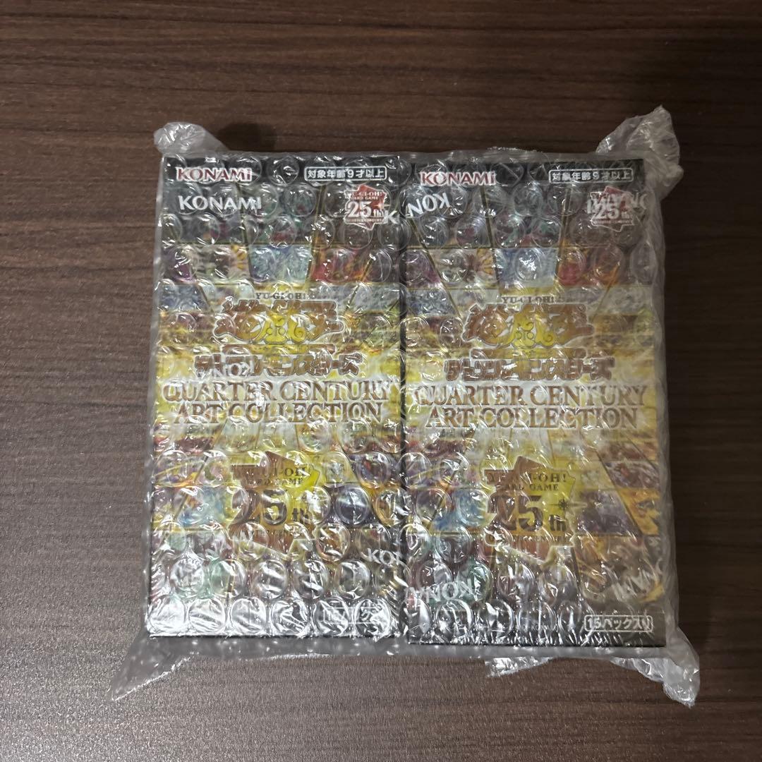 i*u様 遊戯王OCG クォータ―センチュリーアートコレクション　シュリンク付き picopicoshop_4988602178166