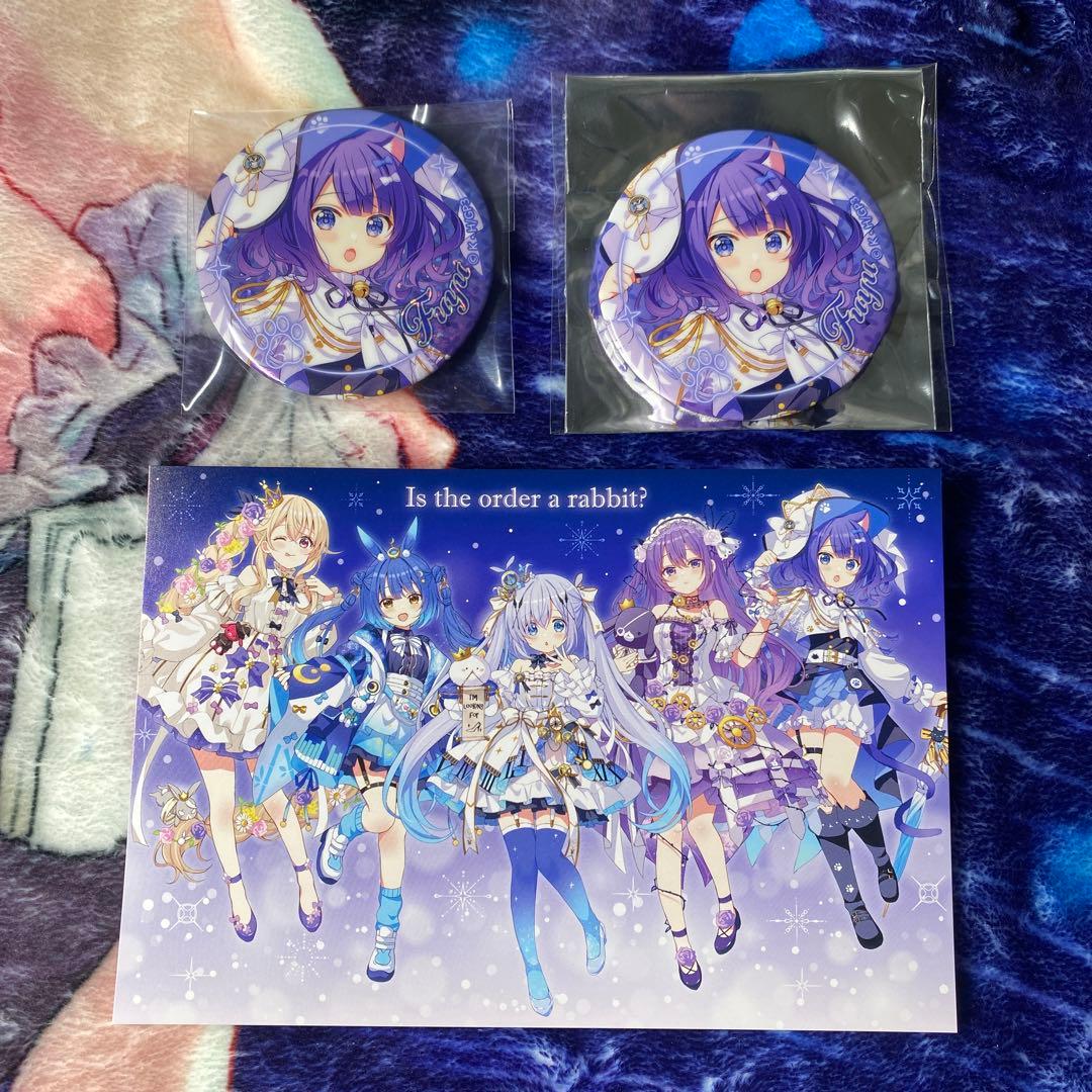 luo様 ごちうさ 缶バッジセット