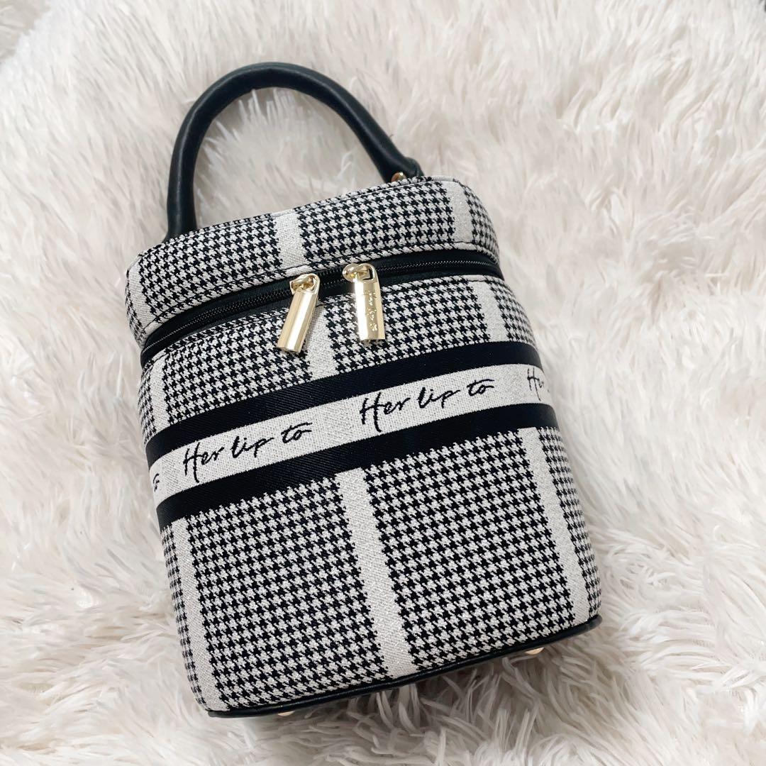herlipto Jacquard Vanity Bag バニティ バック - メルカリ