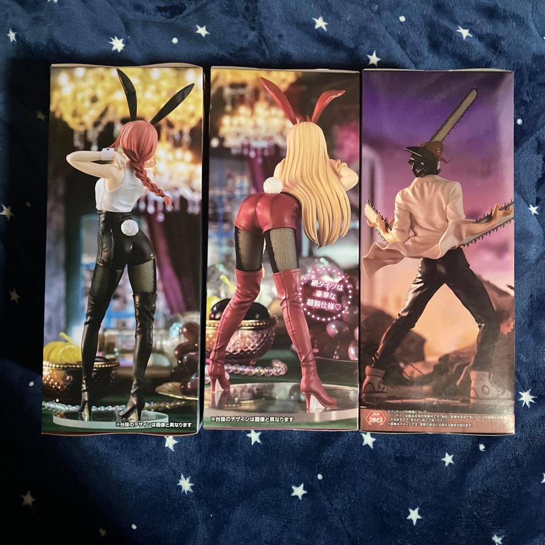 匿名配送】チェンソーマン マキマ パワー デンジフィギュアセット