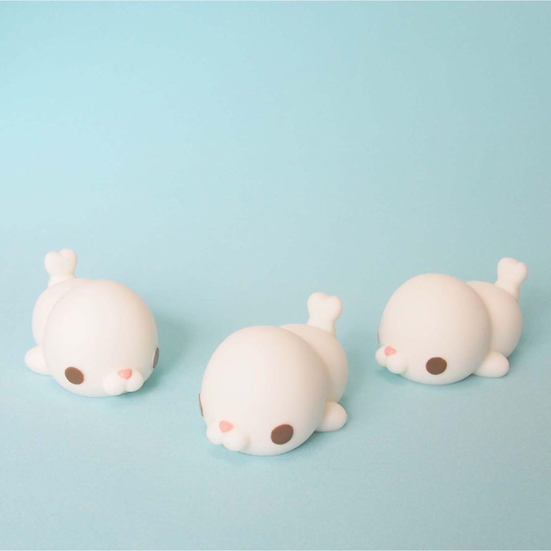 【限定】もにまるず マシュマロあざらし 新発売！もちもちあざらしくんマシュマロ😋💕 超人気クリエーター牛人
