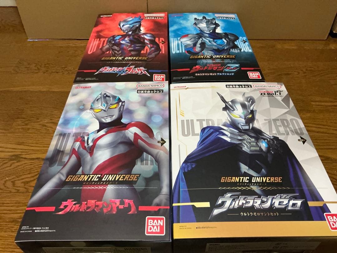 新品未開封　ウルトラマンアーク　他　ギガンティックユニバース　セット　⑦⑥ ギガンティックユニバース ウルトラマンアーク | BANDAI TOYS