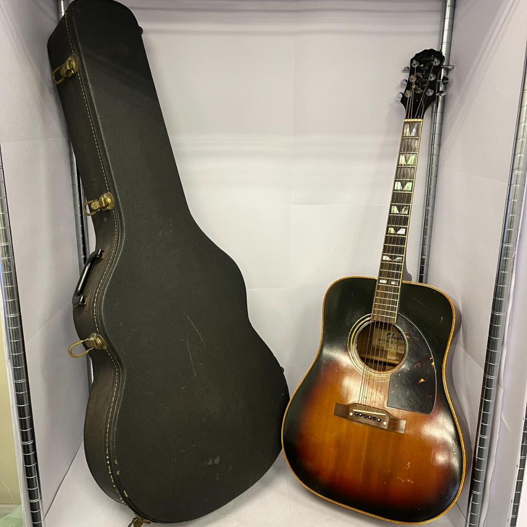 【中古】Chaki W-3F アコースティックギター ケース付き 打痕/浮きあり