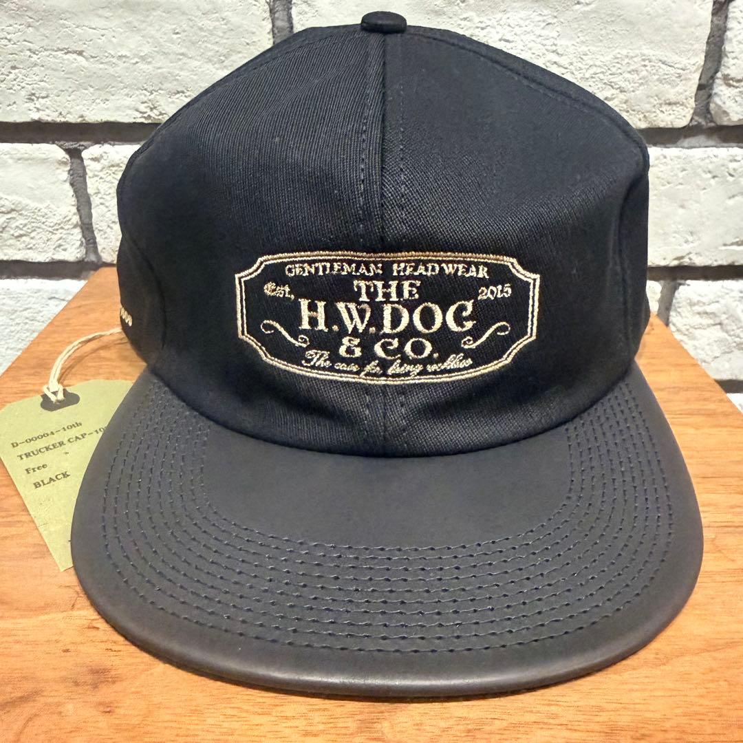 新品　H.W.DOG&CO. TRUCKER CAP-10th