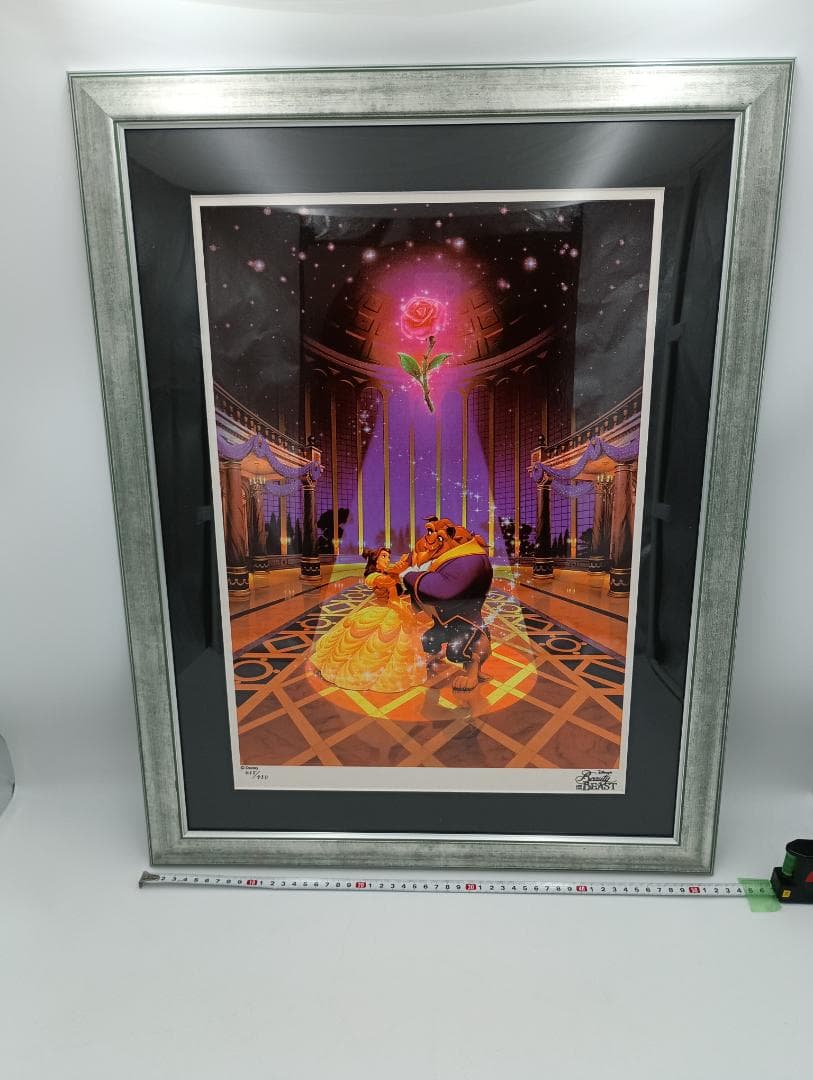 限定　美女と野獣　Disney　マジックオブラブ　シルクスクリーン　ディズニー