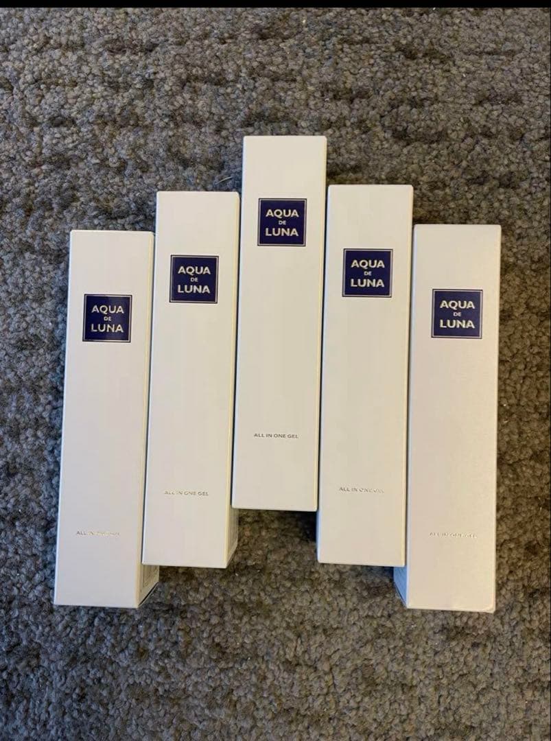 新品未使用AQUA DE LUNA オールインワンジェル5本セット