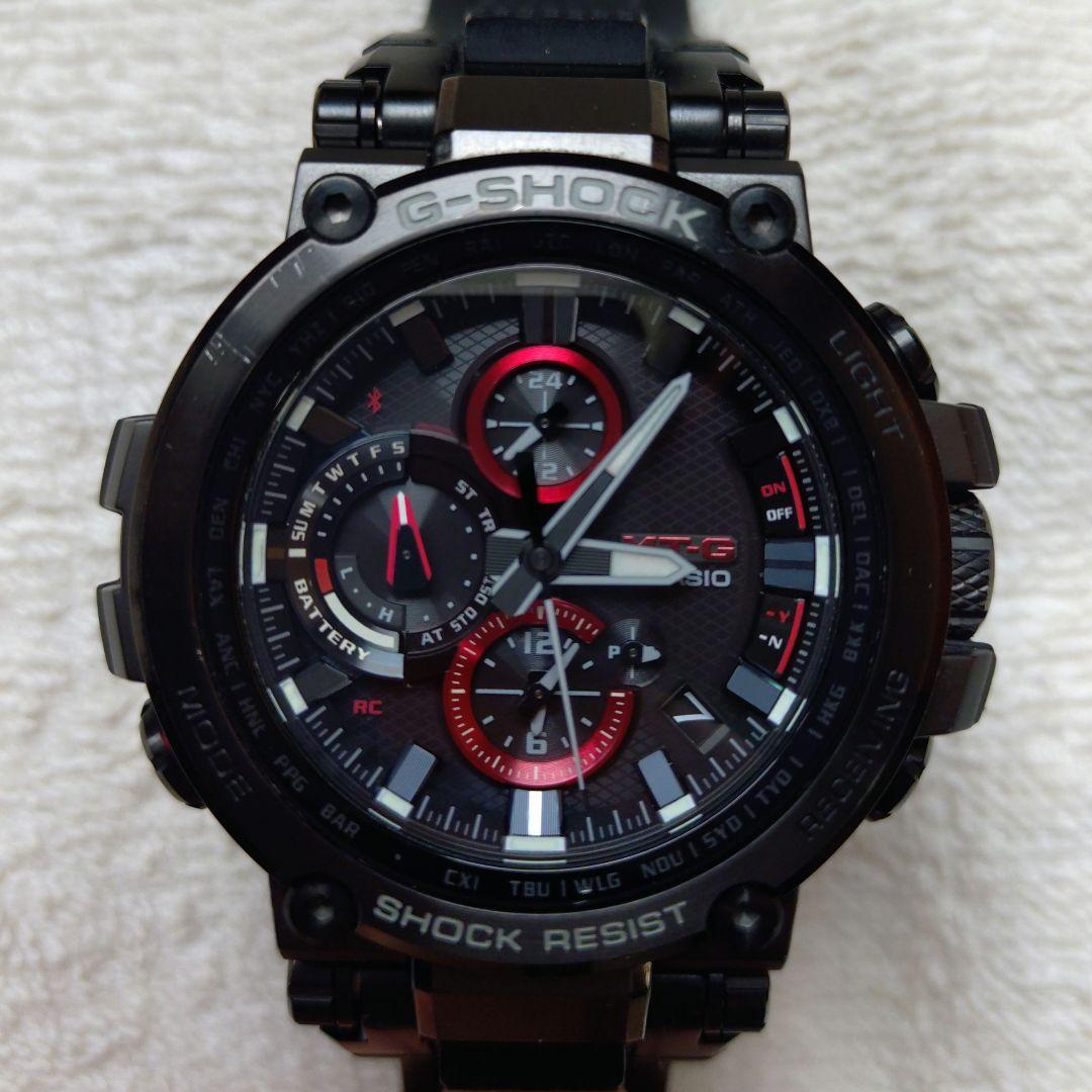 [中古] CASIO　G-SHOCK　MTG B1000 赤黒