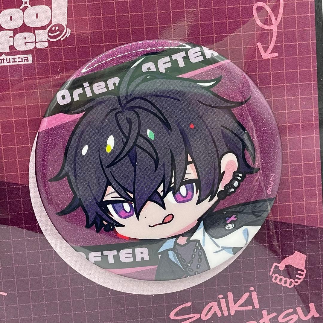 にじさんじ 佐伯イッテツ 缶バッジ 放課後オリエンスEnjoySchoolLif