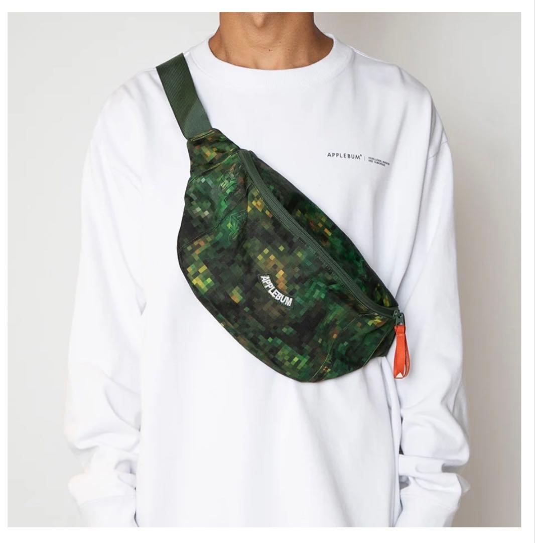 [APPLEBUM] raidback fabric WAIST BAG 新品