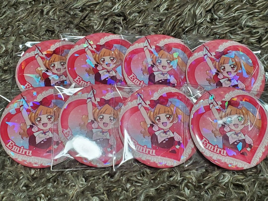 さ*ぼ様 プリキュア スイパラ 缶バッジ えみる