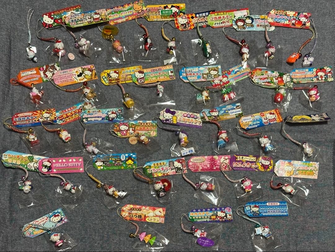 HELLO KITTY ご当地キティ 根付け