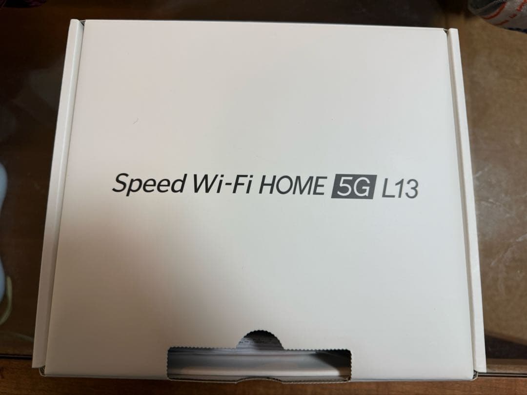 【超美品】speed wifi  5G L13