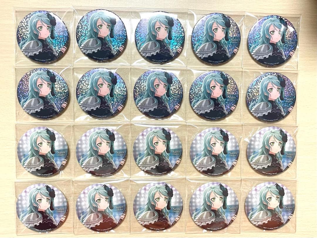 バンドリ　Roselia 缶バッジ　氷川紗夜