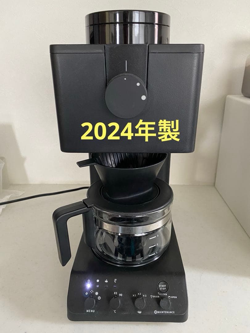 【2024年製】TWINBIRD CM-D457 コーヒーメーカー中古品