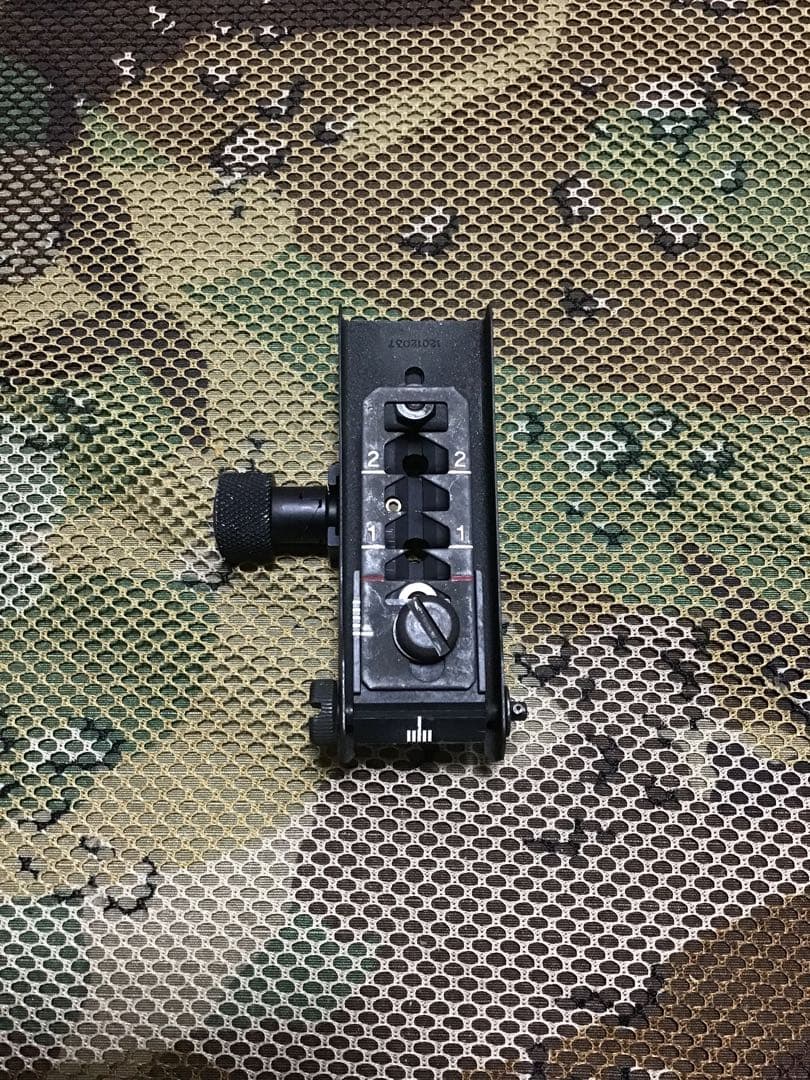 米軍放出品実物　M203 グレネードフリップアップリーフサイト中古品1