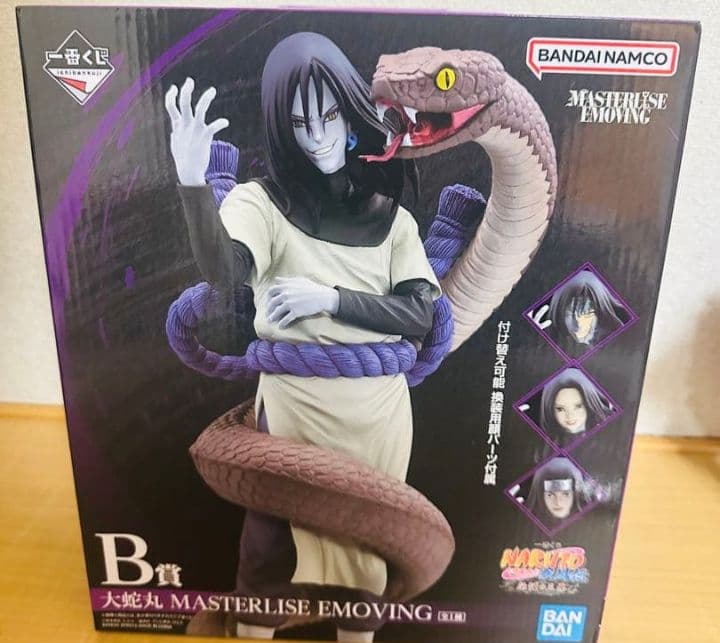 一番くじ NARUTO ナルト 疾風伝 伝説の三忍 B賞 大蛇丸 フィギュア 一番くじ NARUTO-ナルト- 疾風伝 伝説の三忍 B賞 大蛇丸 MASTERLISE