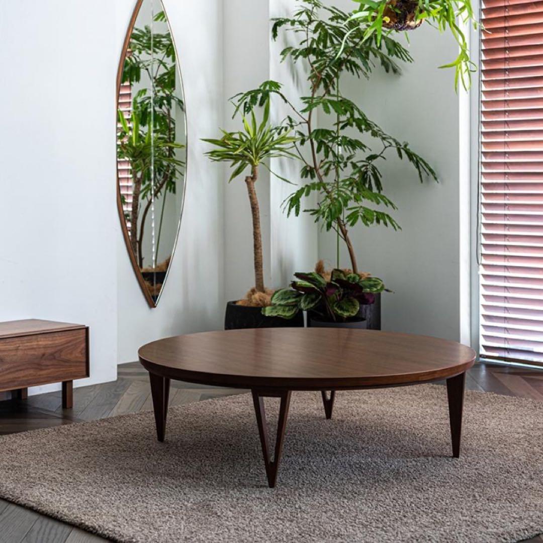 アクタス　こたつ　FK1ウォルナット 120cm 布団&カバー付き FK-1-WN120-CGY_main.jpg