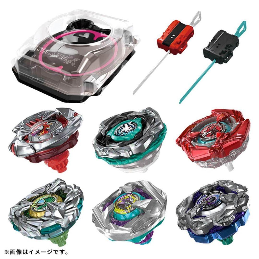 BEYBLADE X 3on3バトル エントリーセット∞　+ブースター×4