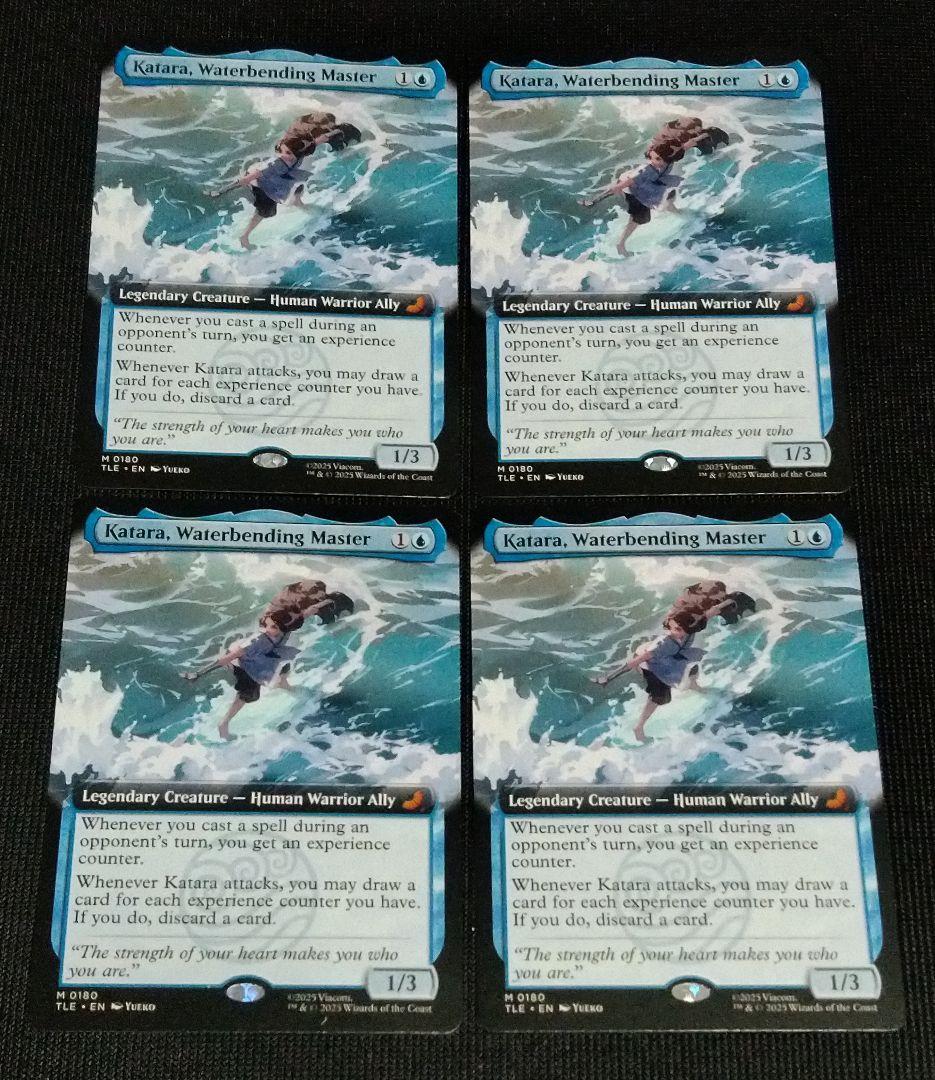 水の技の達人、カタラ4枚セット 拡張