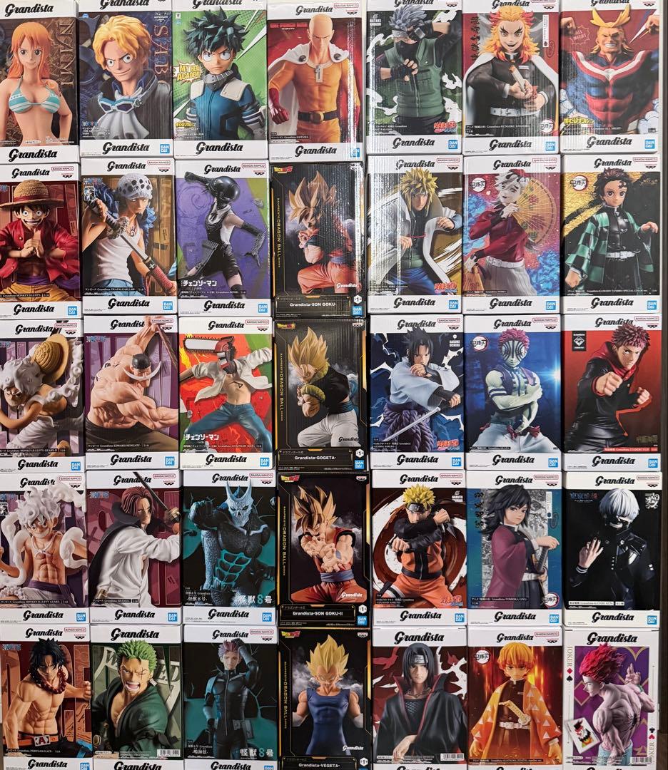 Grandistaフィギュア35体セット 未開封