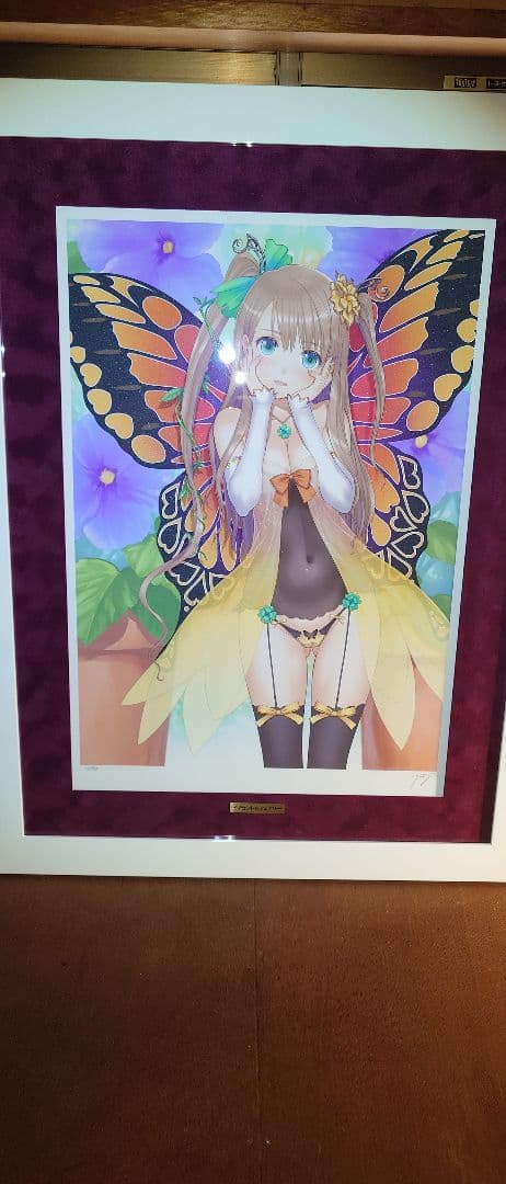 Tony氏版画　イノセントフェアリー　アールビバン　ミクスドメディア