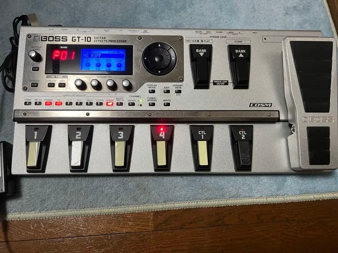 BOSS GT-10 マルチエフェクター アンプ キャビネット シミュレーター