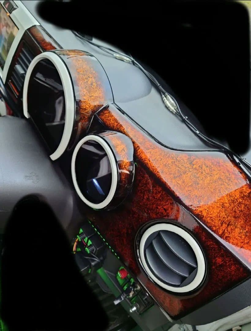 MH21 22ワゴンR　運転席　助手席　パネル　ワンオフ　ラップ塗装