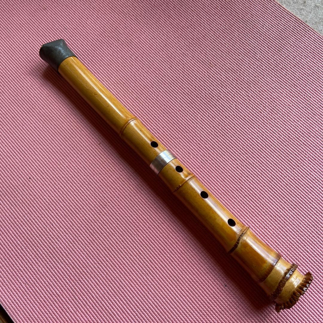 80 値下げ 尺八 一尺六寸管 円山銘 - メルカリ