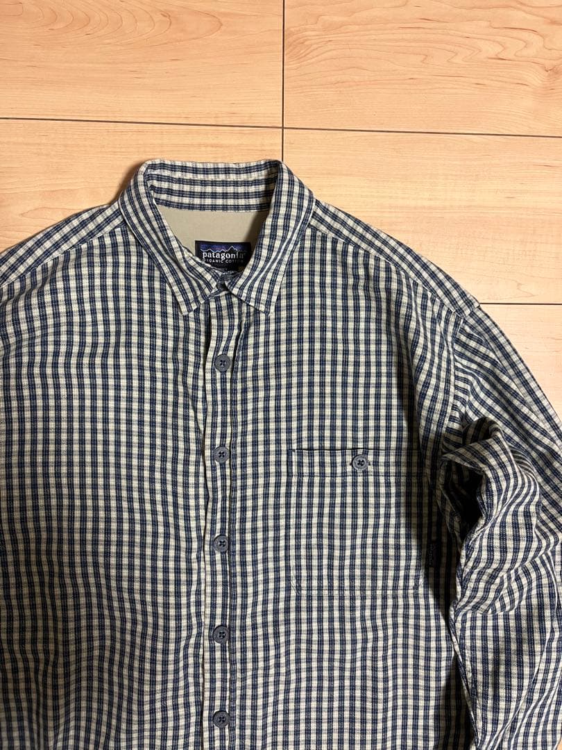 00s Patagonia オーガニックコットンシャツ　ルーマニア製