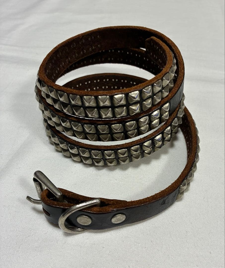 HTC ハリウッドトレーディングカンパニー スタッズナローベルト 32インチ