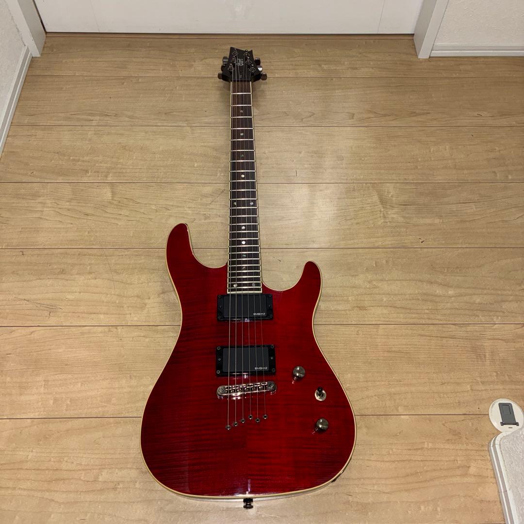 美品 Cort KX1X 24F EMG-HZ 搭載 スルーネック？エレキギター