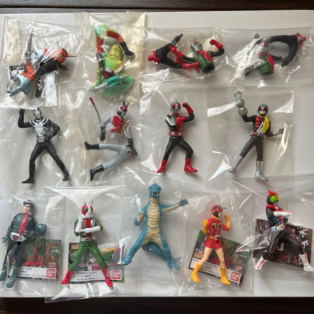 仮面ライダー ガシャポンフィギュア 13体セット Yahoo!オークション - ガシャポンHG仮面ライダー龍騎13ライダーセッ