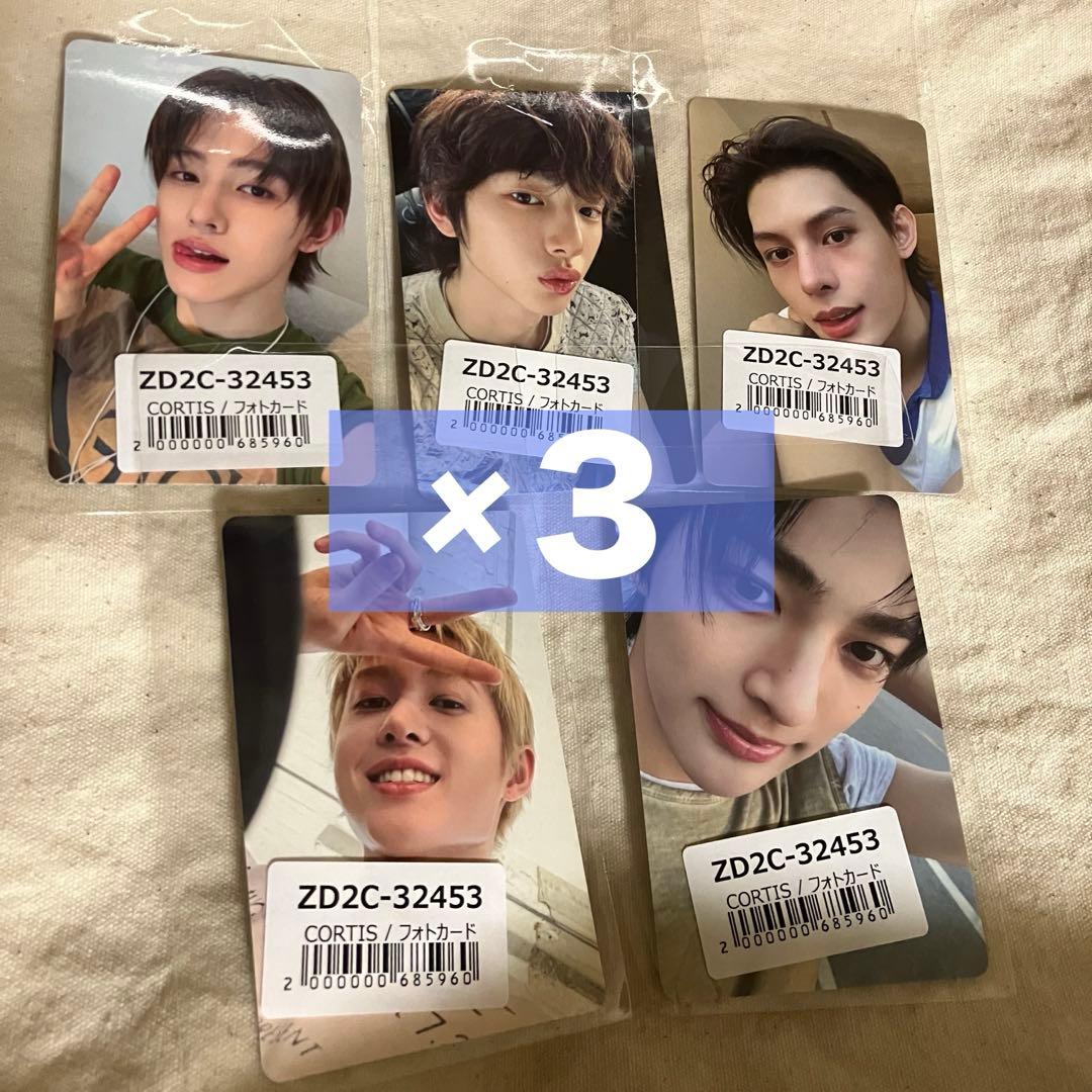 cortis　正規品　トレカ　ums　ユニバ　特典フォトカード　全員コンプ15枚 CORTISグッズ フォト カード 55枚 セット トレカ コルティス 写真 全員