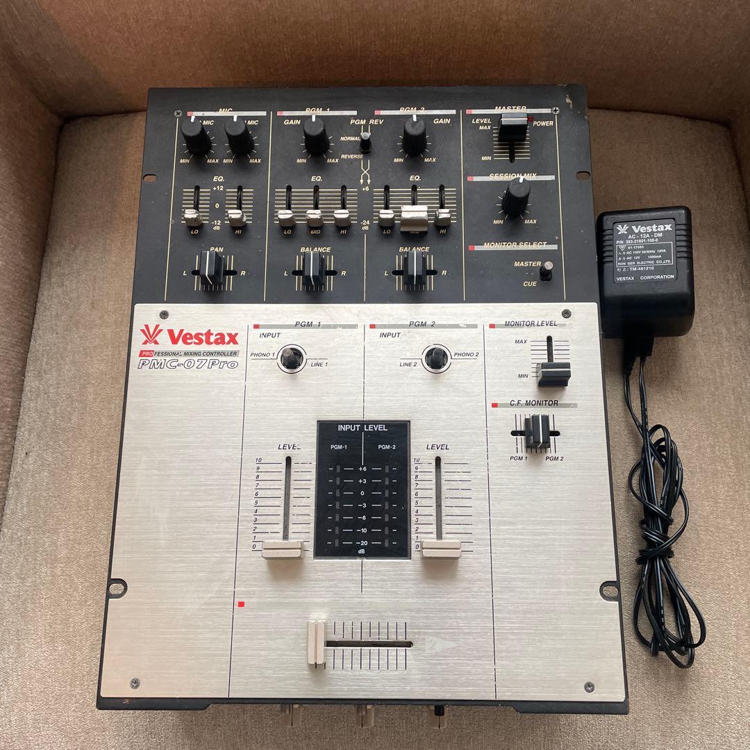 Vestax PMC-07Pro DJミキサー 中古品