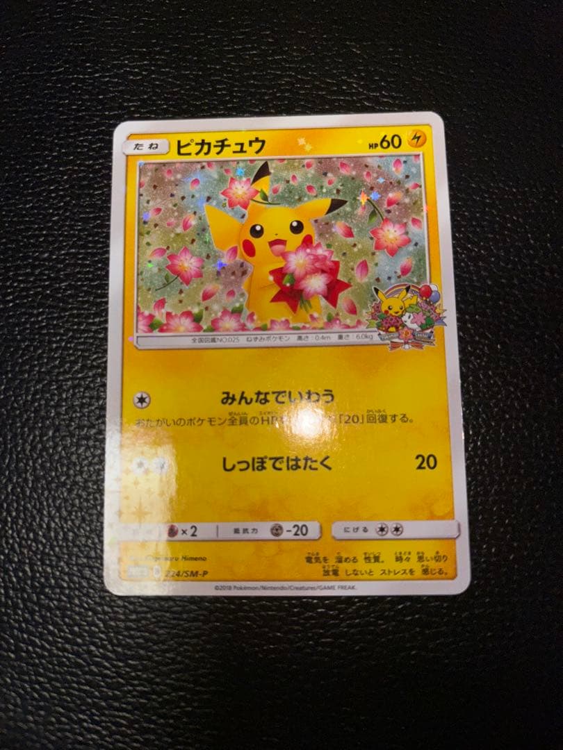 ピカチュウ プロモ みんなでいわう